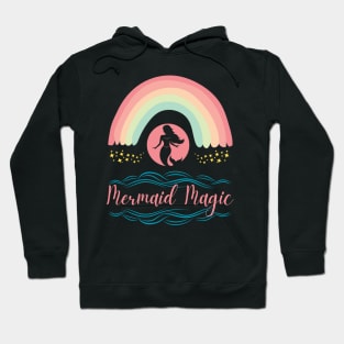 Mermaid Magic under the Rainbow Hoodie